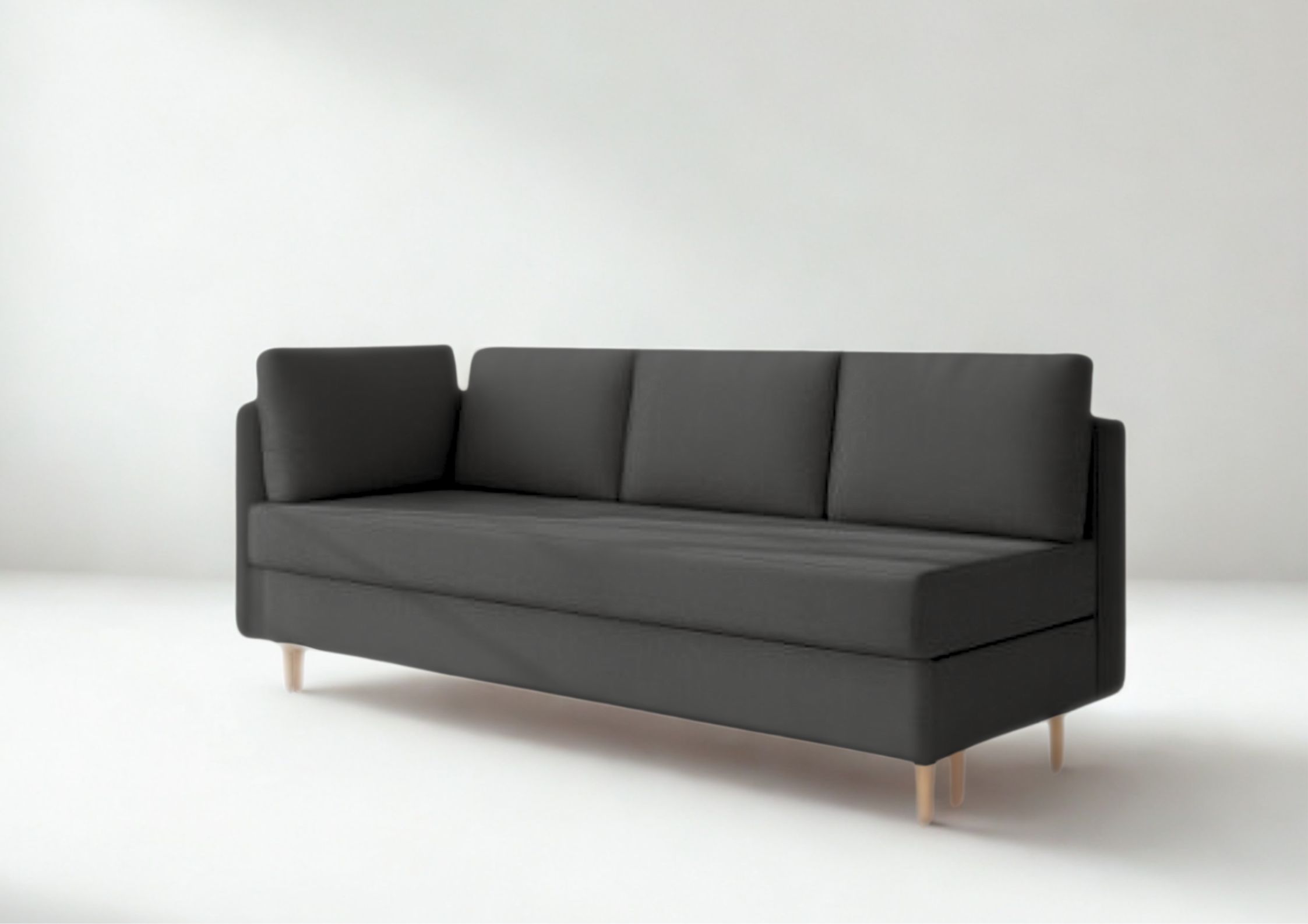 lewa-mala-sofa-skandynawska-prato-na-drewnianych-nozkach-czarna lewa-mala-sofa-skandynawska-prato-na-drewnianych-nozkach-czarna