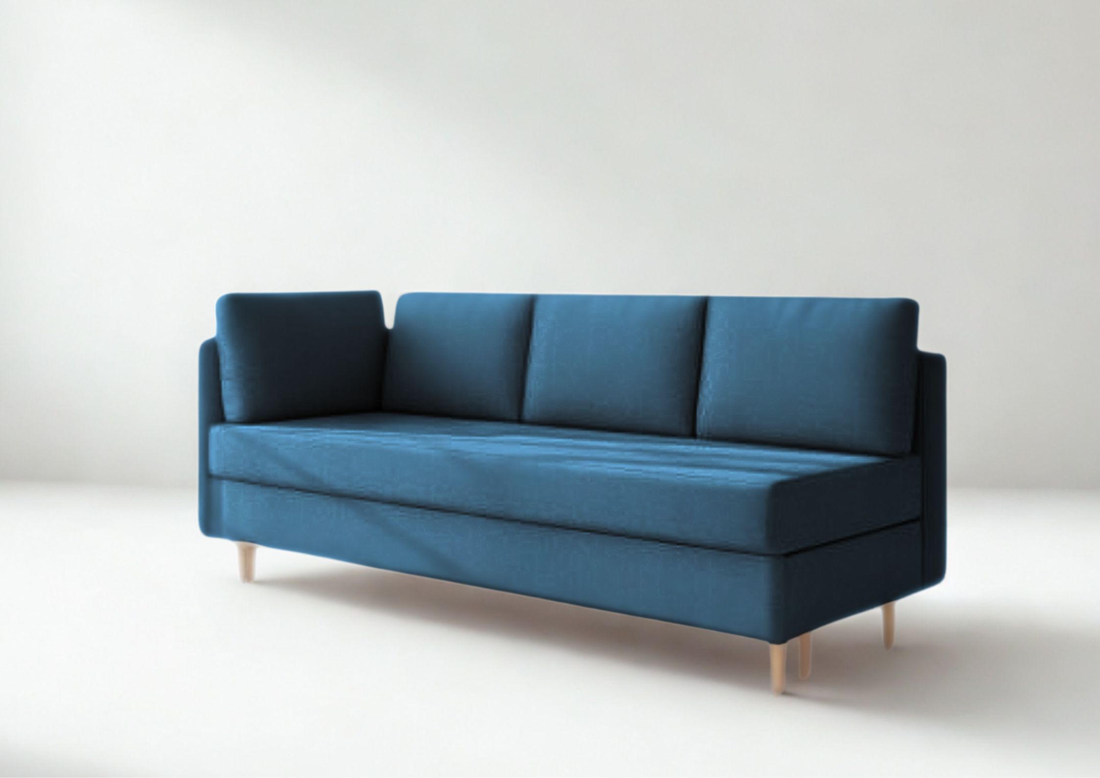 lewa-mala-sofa-skandynawska-prato-na-drewnianych-nozkach-granatowa lewa-mala-sofa-skandynawska-prato-na-drewnianych-nozkach-granatowa