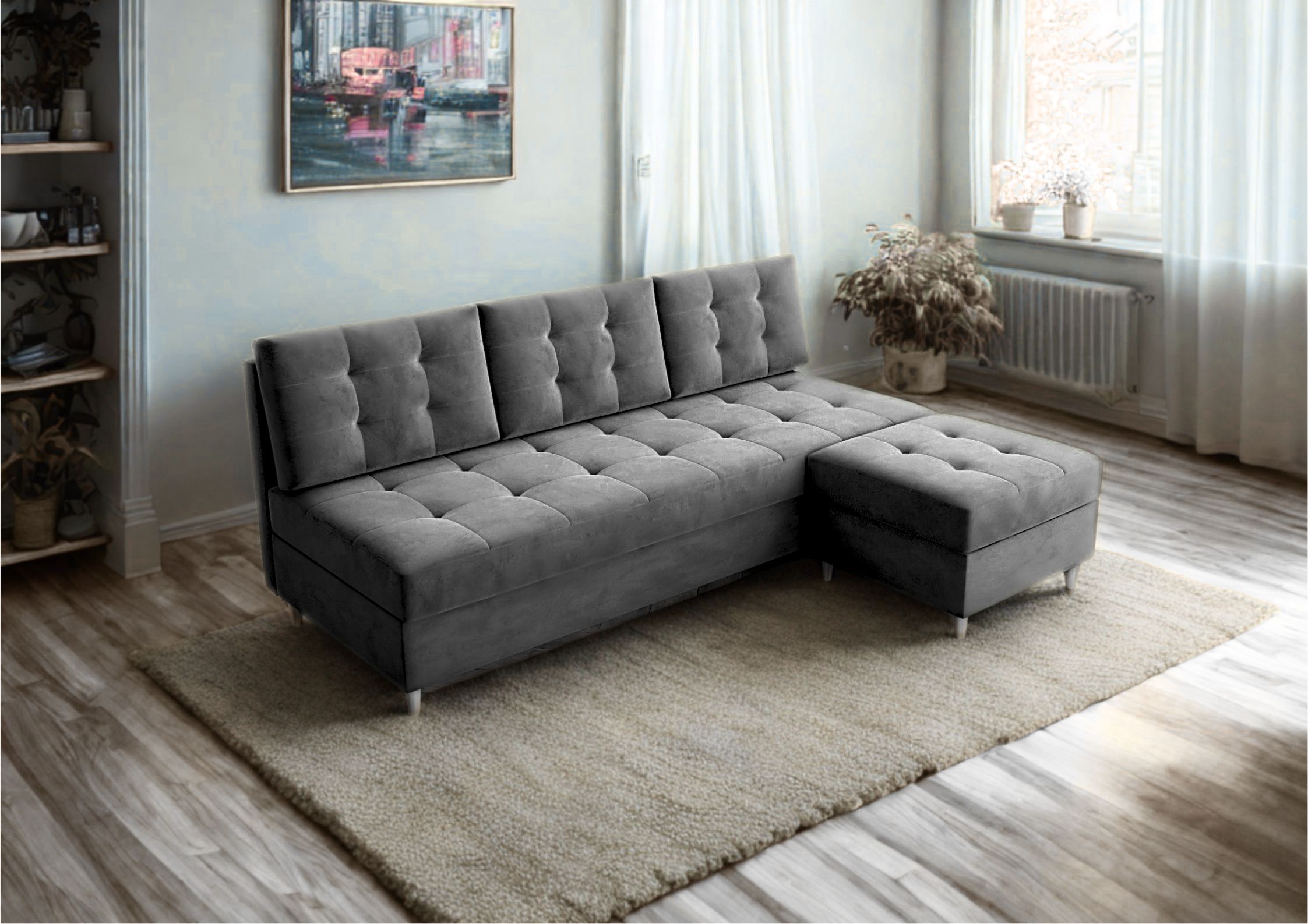 mala-sofa-z-pufa-sofonaroznik-rozkladany-pero-aranzacja mala-sofa-z-pufa-sofonaroznik-rozkladany-pero-aranzacja