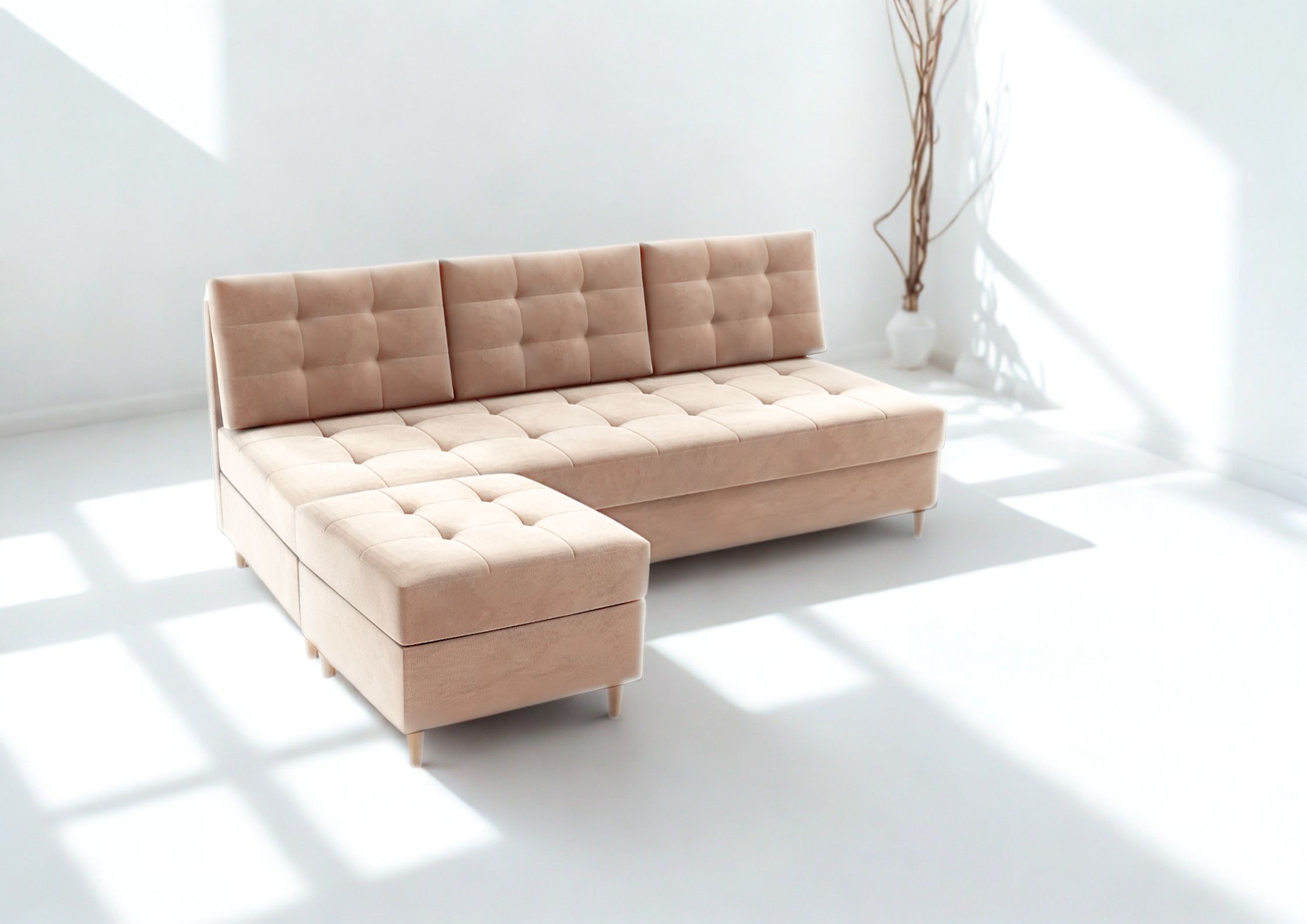 mala-sofa-z-pufa-sofonaroznik-rozkladany-pero-bezowa mala-sofa-z-pufa-sofonaroznik-rozkladany-pero-bezowa