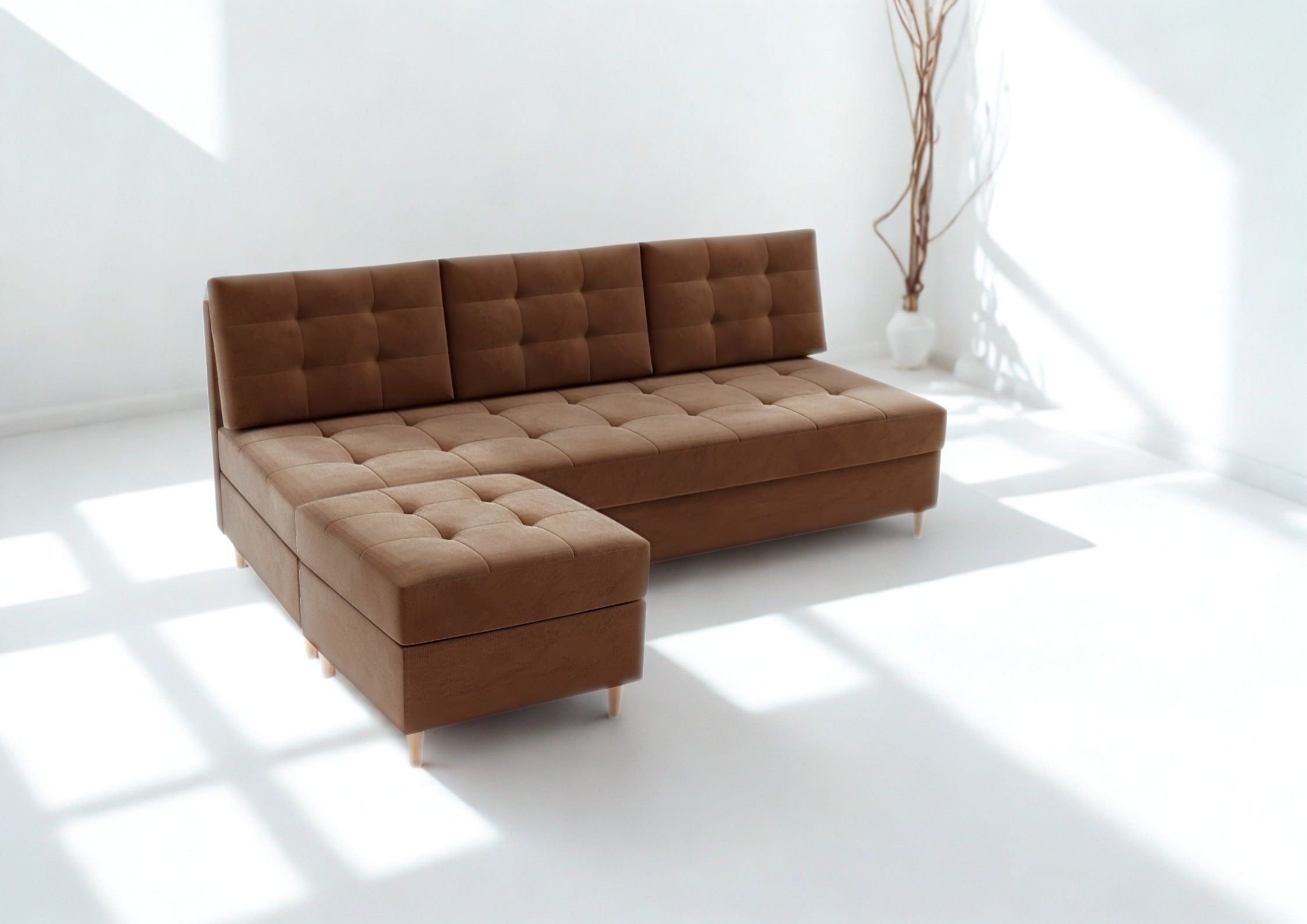 mala-sofa-z-pufa-sofonaroznik-rozkladany-pero-brazowa mala-sofa-z-pufa-sofonaroznik-rozkladany-pero-brazowa