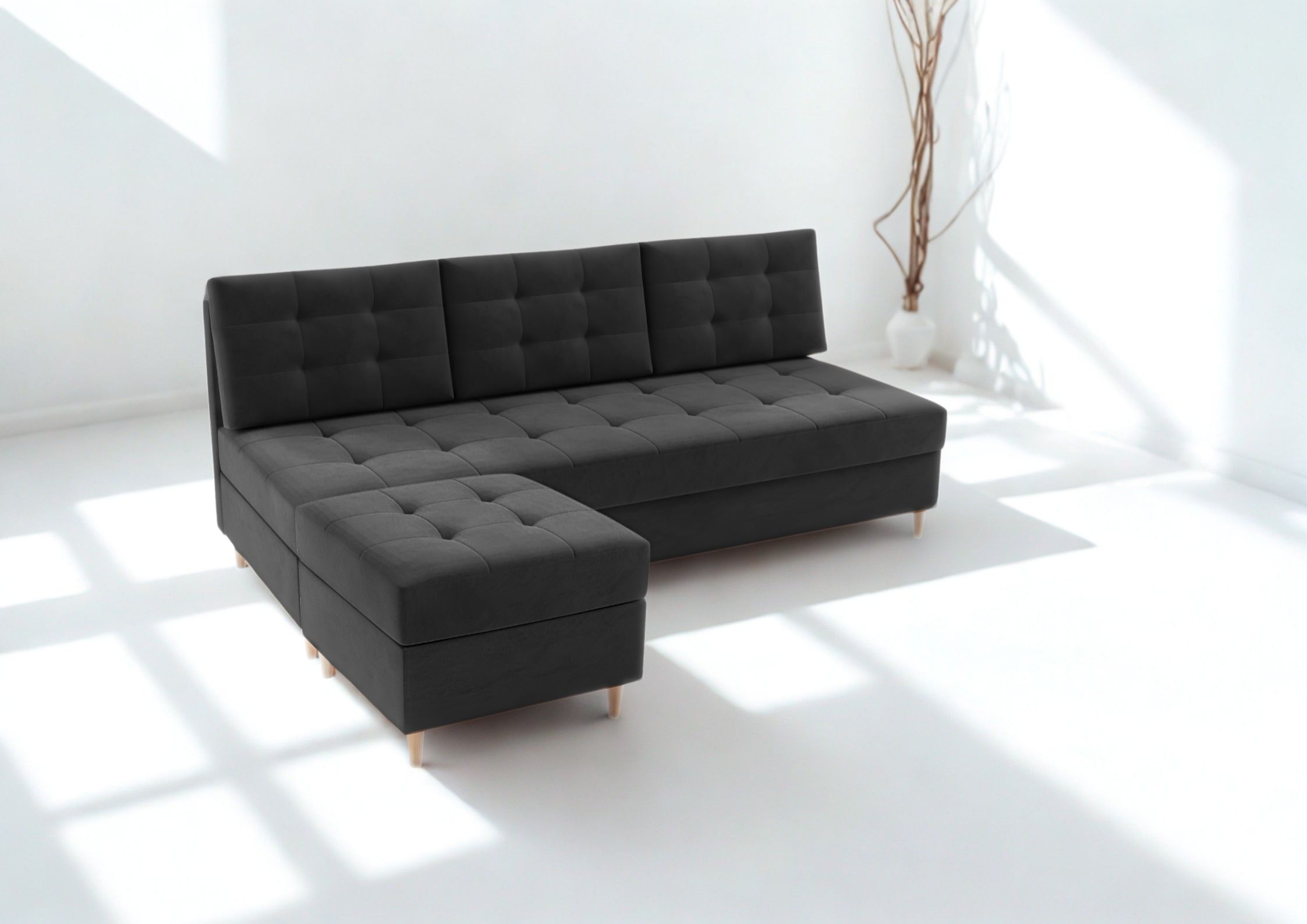mala-sofa-z-pufa-sofonaroznik-rozkladany-pero-czarna mala-sofa-z-pufa-sofonaroznik-rozkladany-pero-czarna