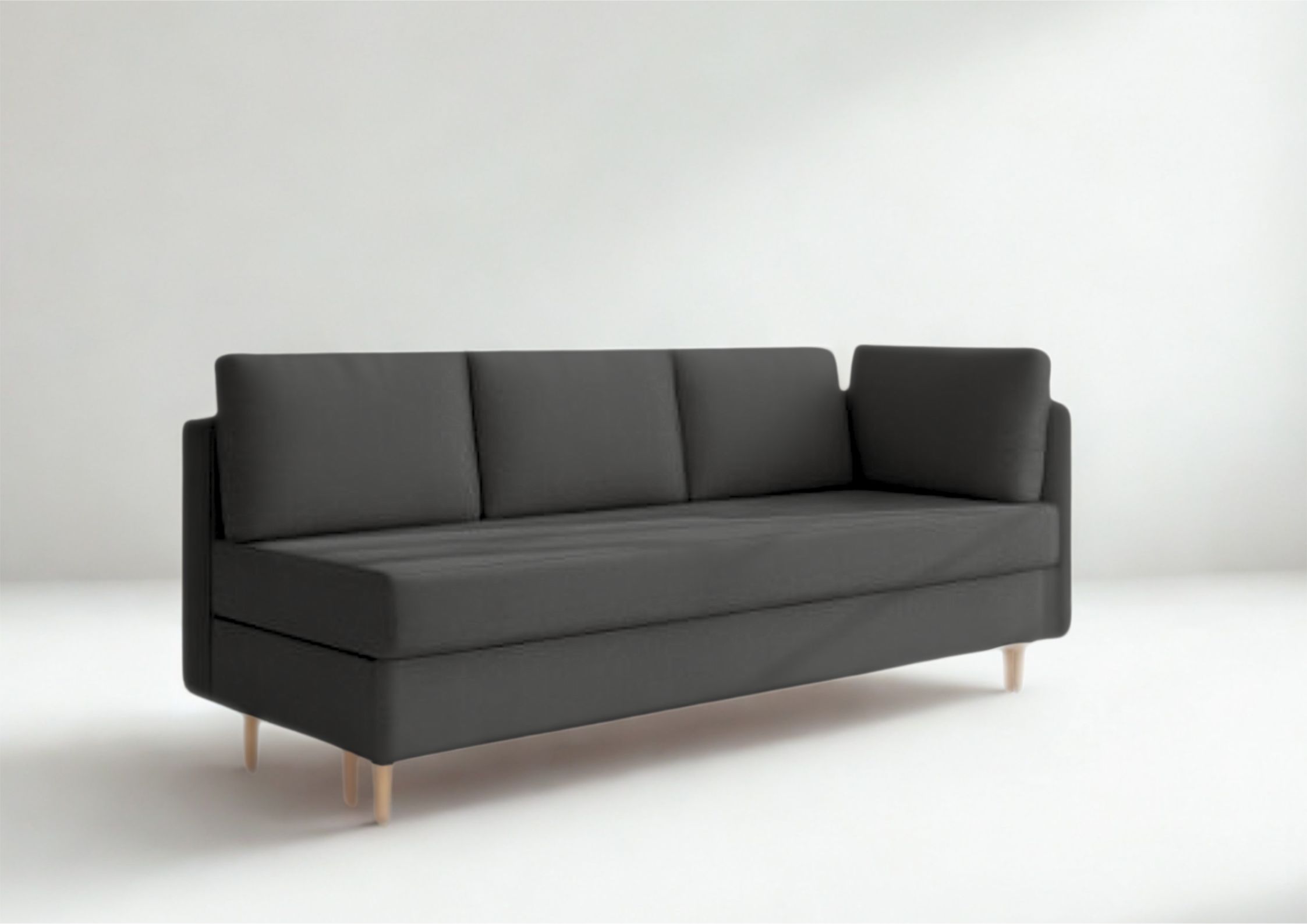 prawa-mala-sofa-skandynawska-prato-na-drewnianych-nozkach-czarna prawa-mala-sofa-skandynawska-prato-na-drewnianych-nozkach-czarna