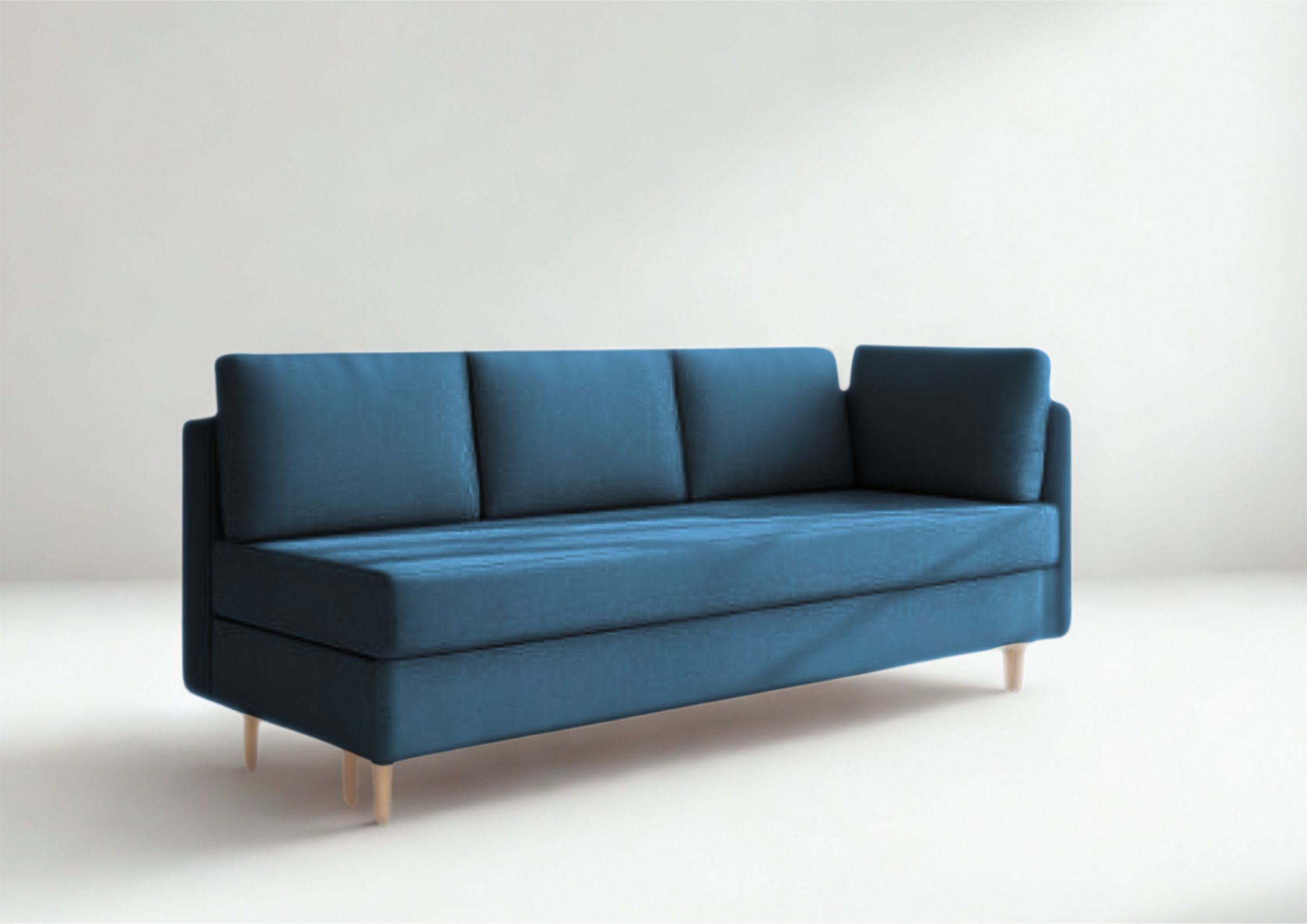 prawa-mala-sofa-skandynawska-prato-na-drewnianych-nozkach-granatowa prawa-mala-sofa-skandynawska-prato-na-drewnianych-nozkach-granatowa