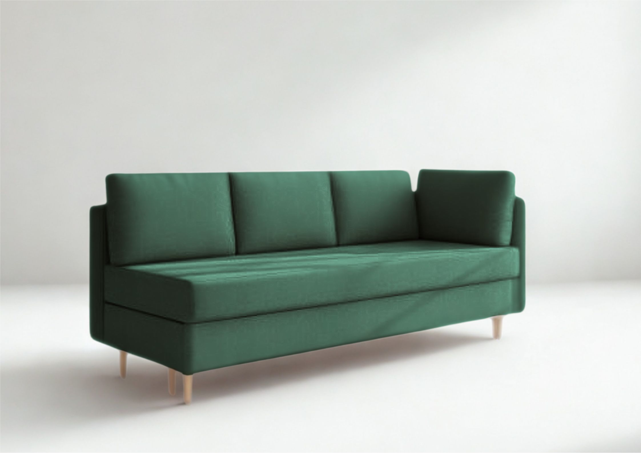 prawa-mala-sofa-skandynawska-prato-na-drewnianych-nozkach-zielona prawa-mala-sofa-skandynawska-prato-na-drewnianych-nozkach-zielona