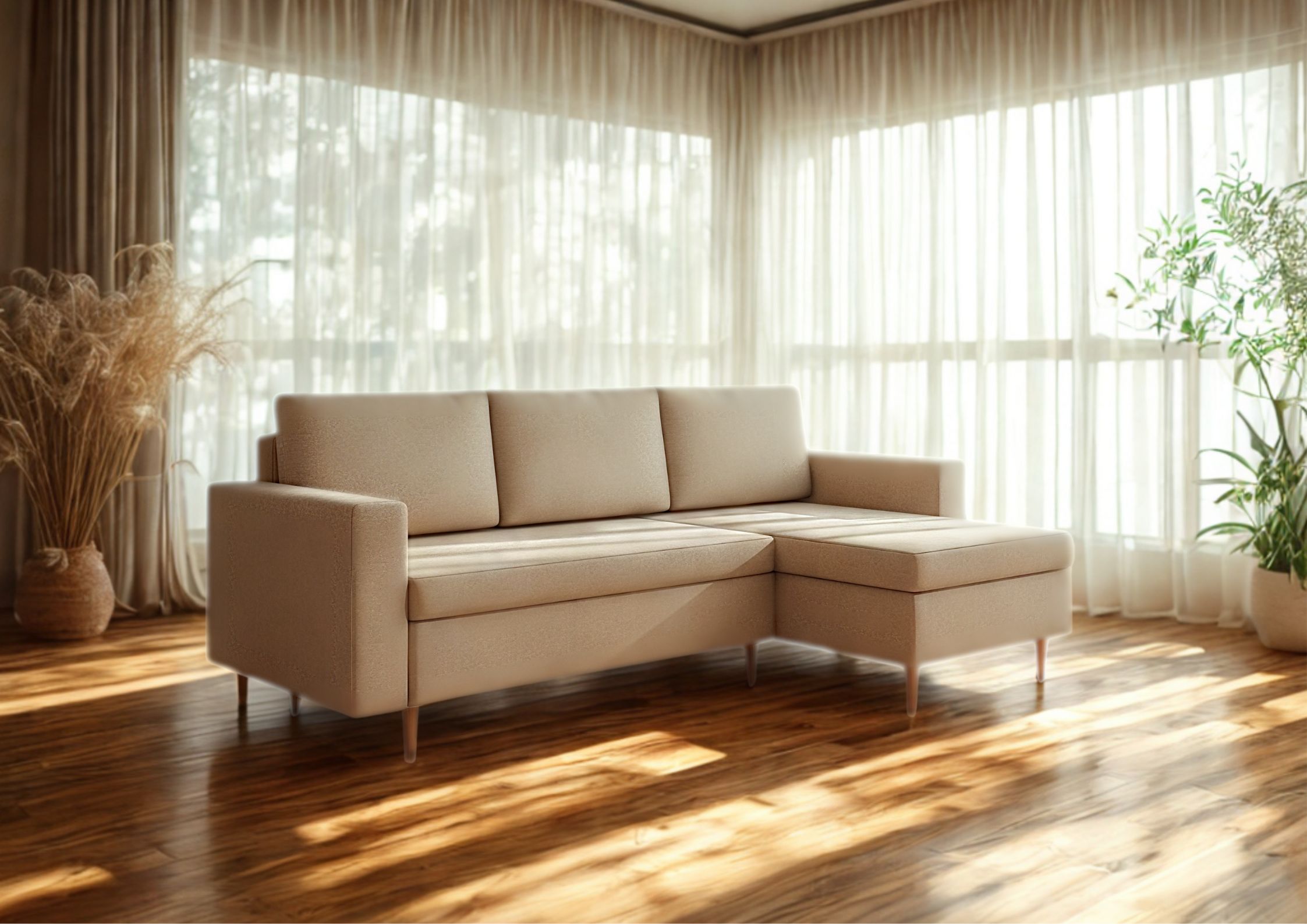 skandynawski-naroznik-rozkladany-bever-na-drewnianych-nogach-prawy-aranzacja