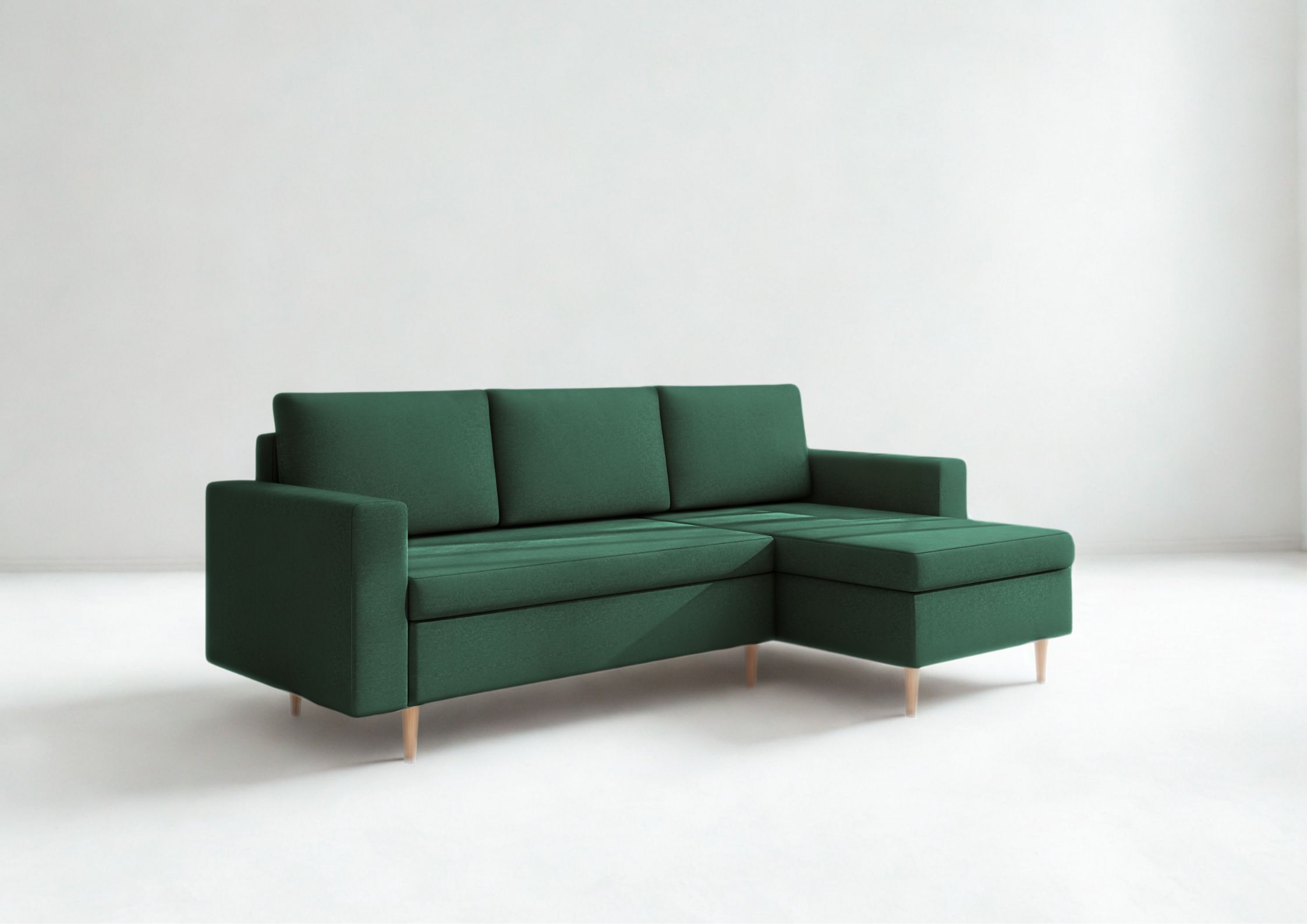 skandynawski-naroznik-rozkladany-bever-na-drewnianych-nogach-prawy-zielony